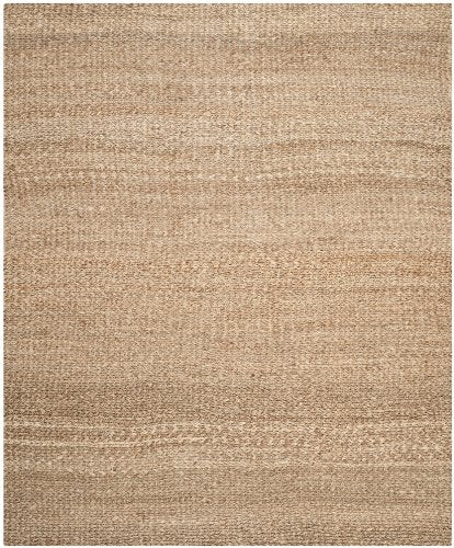 SAFAVIEH Natural Fiber Collection Area Rug - 10' x 14', Natural, Handmade Farmhouse Jute, Ideal for High Traffic Areas in Living Room, Bedroom (NF732A) - size: 10' x 14' (Rectangular)