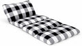 Butterfly Craze Floor Pillow Case - Transforms into Floor Bed & Sleep Mat - Ground Seating & Studio Apartment Essentials - Portable Guest Bed & Folding Mattress Alternative - King, Black/White