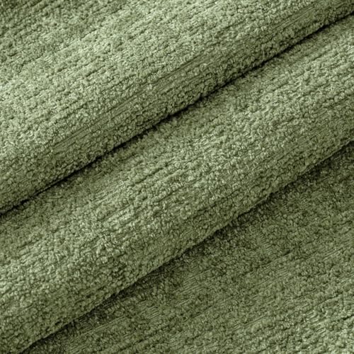 MIULEE Decorative Throw Pillow Covers 18x18 Pack of 2 Sage Green Spring Couch Pillow Covers Soft Cozy Textured Chenille Pillowcases for Home Decor Sofa Living Room Cushion Bedroom - color: Sage Green, size: 18" x 18" (Pack of 2)