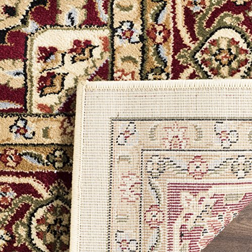 SAFAVIEH Lyndhurst Collection Accent Rug - 2'3" x 4', Ivory & Red, Traditional Oriental Design, Non-Shedding & Easy Care, Ideal for High Traffic Areas in Entryway, Living Room, Bedroom (LNH330A) - color: Ivory/Red, size: 2'3" x 4' (Rectangular)