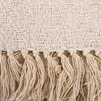 DII Diamond Throw Collection Cotton Woven, 50x60, White - color: White