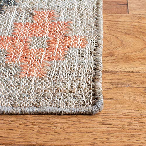 SAFAVIEH Kilim Collection Accent Rug - 2' x 3', Beige & Gold, Handmade Moroccan Boho Jute & Cotton, Ideal for High Traffic Areas in Entryway, Living Room, Bedroom (KLM753G) - color: Beige/Gold, size: 2' x 3' (Rectangular)