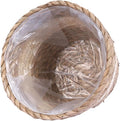 Large Storage Willow Flower Basket Seagrass Plant Basket Woven Planter for Plants