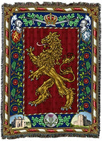 Pure Country Weavers Scottish Lion Blanket - Gift Fantasy Tapestry Throw Woven from Cotton - Made in the USA (72x54) - color: Scotland Lion, size: 72" x 54"