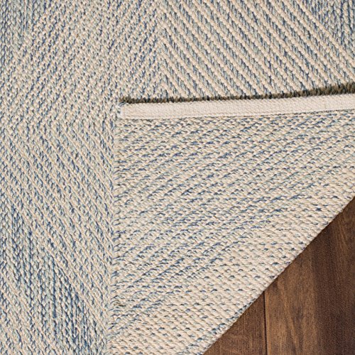 SAFAVIEH Montauk Collection Accent Rug - 3' x 5', Black, Handmade Cotton, Ideal for High Traffic Areas in Entryway, Living Room, Bedroom (MTK821D) - color: Black, size: 3' x 5' (Rectangular)