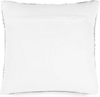 Lush Decor Adelyn Decorative Throw Pillow Cover, 20" W x 20" L, Light Gray - Square Pillow - Gray Diamond Pillow - Textured Pillows - Hygge Decor - Farmhouse Throw Pillows For Bed, Couch, Or Chair