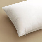 MIULEE Velvet Throw Pillow Covers 16x16 Inch, Pack of 2 - Pure White, Soft Solid Decorative Pillow Covers Cushion Cases Modern Luxury Home Decor for Spring Couch Sofa Bedroom Livingroom