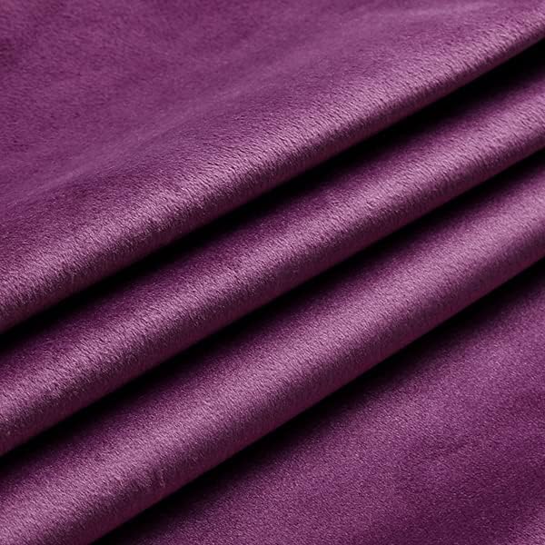 NiNi ALL Decorative Throw Pillow Covers Velvet 26x26 Inch Pack of 2 Purple Cushion Covers Soft for Couch Sofa Bedroom Living Room Outdoor