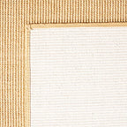 Martha Stewart x SAFAVIEH Area Rug Collection - 1'9" x 2'10", Natural Brown, Sisal & Jute, Farmhouse Style, Ideal for Living Room, Bedroom, Office, Dining Space (MSR9501A) - color: Natural, size: 1'9" x 2'10" (Rectangular)