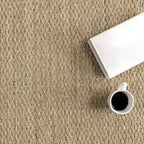 Nuloom Elijah Beige/Natural, 2'6" x 10', Basketweave, Seagrass, Soft and Textured, High Traffic, Stain Resistant, Easy Clean, Durable Runner for Bedroom, Living Room, Dining, Den, Foyer, Entryway - color: Beige, size: 2'6" x 10' (Rectangular)