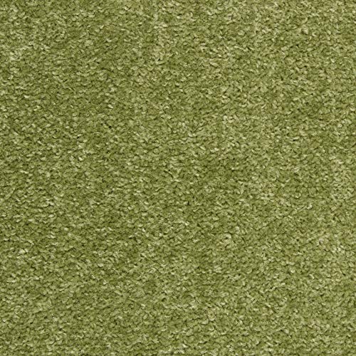 Nourison Home Nourison Essentials Green 2'2" x 7'6" Area Rug - Easy Clean, Non Shedding, Bed Room, Living Room, Dining Room, Kitchen (8' Runner) - color: Green, size: 2'2" x 7'6" (Runner)
