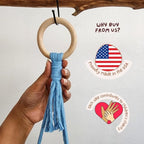 Set of 3 Macrame plant hanger for pots 4-10” live plants indoor and outdoor decor hanging plant holder Boho décor Plant stand Indoor plant shelf for Hanging planter for plant pots (Cloudy Day)