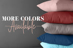 Elegant Comfort 2-Pack Sham Set Pinch Pleat Design, 1500 Premium Hotel Quality Microfiber, Stylish Design-Easy Care, Wrinkle and Stain Resistant, 2-Piece Sham Set, Pleated Standard/Queen, Coral