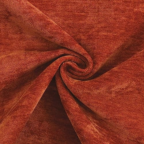 Jeneoo Terracotta Decorative Throw Pillow Covers Soft Chenille Comfy Lumbar Rust Couch Cushion Case Decor (Set of 1, 14 x 36 Inches) - color: Terracotta, size: 36" x 14" (Pack of 1)