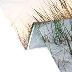 HVEST Ocean Beach Tapestry Wall Hanging, Sunset Seabird and Beach with Grass Wall Hanging Tapestry Natural Landscape Tapestry for Bedroom Living Room Dorm Decoration Wall Decor, 80x60 Inches