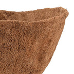 Arcadia Garden Products Extra Durable CB52 18-inch Coco Liner for Half Round Circle Wall Mounted Planters, Natural Coconut Fiber Replacement Liner for Garden Outdoor Flower Pots - size: 18-Inch, style: Wall Manger