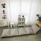 ICOPUCA Floor Lounger Pillow casing for boy Girl, Soft Minky Plush, Cover/Sleeve Only! Perfect Reading and Watching TV Cushion - Excellent for Sleepovers, Queen Size;