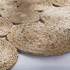SAFAVIEH Natural Fiber Collection Area Rug - 3' Round, Natural, Handmade Boho Charm Farmhouse Jute, Ideal for High Traffic Areas in Living Room, Bedroom (NF363A) - color: Natural, size: 3' (Round)