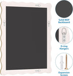 Gold Wavy Mirror Whit Wood Frame, 18" x 24" Small Rectangle Boho Mirror for Nursery Wall Decor, Bathroom Vanity, Bedroom, Living Room, Entryway