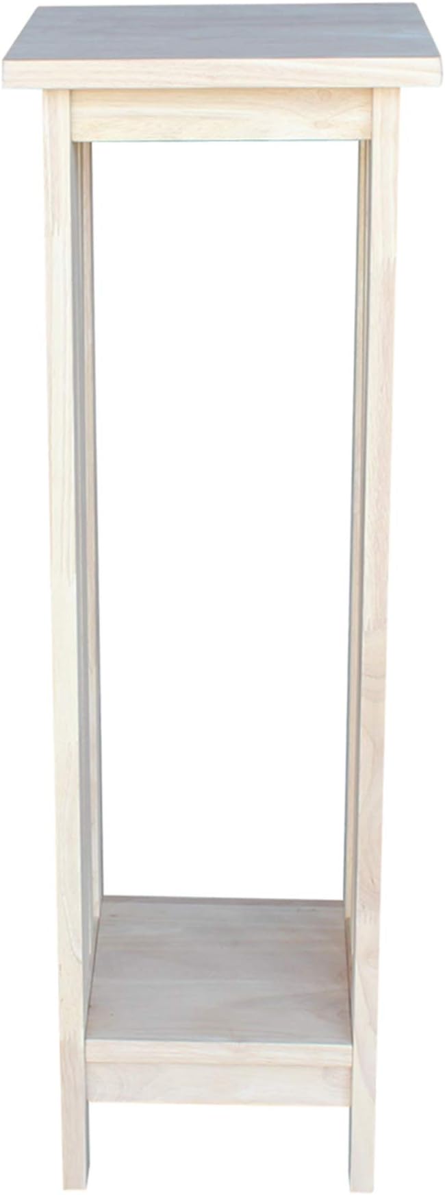International Concepts Mission Plant Stand, 36-Inch High, Solid Parawood, Unfinished