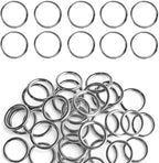 Ewparts Metal Rings for Crafts 1 inch 3 0Pack Small Metal Rings Stainless Steel Welded 4mm Thick Heavy Duty Matel O Ring for Macrame Plant Hanger,Dog Leashes Bulk Small Craft Macrame Ring