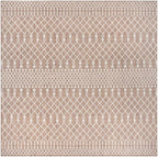 Nourison Home Positano Beige 8' x Square Area Rug - Easy Clean, Non Shedding, Bed Room, Living Room, Dining Room, Kitchen (8' x Square) - color: Beige, size: 8' x 8' (Square)