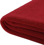 Homiest Decorative Knitted Throw Blanket with Fringe, Lightweight Blanket Acrylic Knit Blanket, Soft & Cozy Tassel Blanket for Couch Sofa Bed (Red, 60 x 80 Inch)