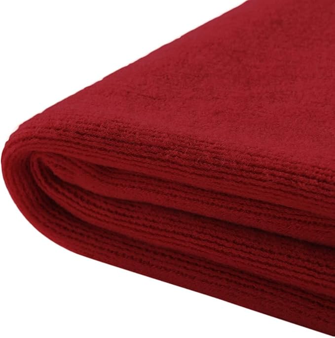 Homiest Decorative Knitted Throw Blanket with Fringe, Lightweight Blanket Acrylic Knit Blanket, Soft & Cozy Tassel Blanket for Couch Sofa Bed (Red, 60 x 80 Inch)