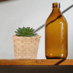 PRETYZOOM Mini Woven Storage Basket 6Pcs Bamboo Basket for Home Organization Tabletop Fruit Flower Container Portable Decorative