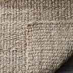 SAFAVIEH Natural Fiber Collection Area Rug - 5' x 8', Natural, Handmade Farmhouse Jute, Ideal for High Traffic Areas in Living Room, Bedroom (NF732A) - size: 5' x 8' (Rectangular)