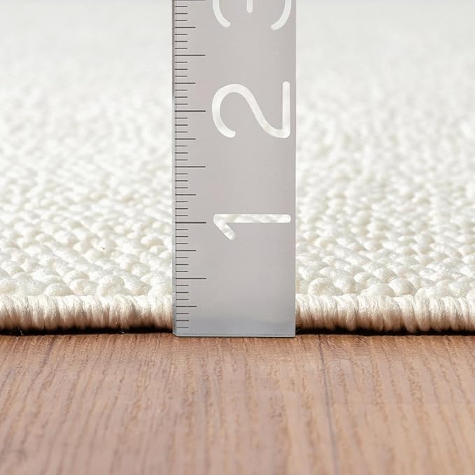 LUXE WEAVERS Stella Collection 246 Cream 2x8 Modern Abstract Area Rug