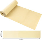 12x120 Inch Fabric Planter Liner Roll Non Woven Plant Felt Liner Roll Beige Coco Liners Roll Alternative Coconut Basket Liner Roll Replacement Easy to Cut for Planter Hanging Flower Basket Window Box