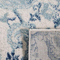 SAFAVIEH Madison Collection Accent Rug - 2'3" x 4', Cream & Turquoise, Boho Chic Glam Paisley Design, Non-Shedding & Easy Care, Ideal for High Traffic Areas in Entryway, Living Room, Bedroom (MAD600E) - color: Cream/Turquoise, size: 2'3" x 4' (Rectangular
