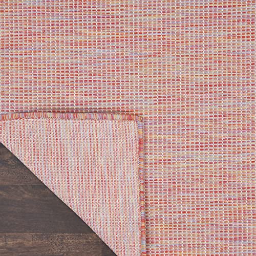 Nourison Home Positano Rainbow 2'2" x 10' Area Rug - Easy Clean, Non Shedding, Bed Room, Living Room, Dining Room, Kitchen (10' Runner) - color: Rainbow, size: 2'2" x 10' (Runner)