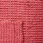 SAFAVIEH Natural Fiber Collection Area Rug - 7' Round, Red, Handmade Farmhouse Jute, Ideal for High Traffic Areas in Living Room, Bedroom (NF730D) - color: Red, size: 7' (Round)