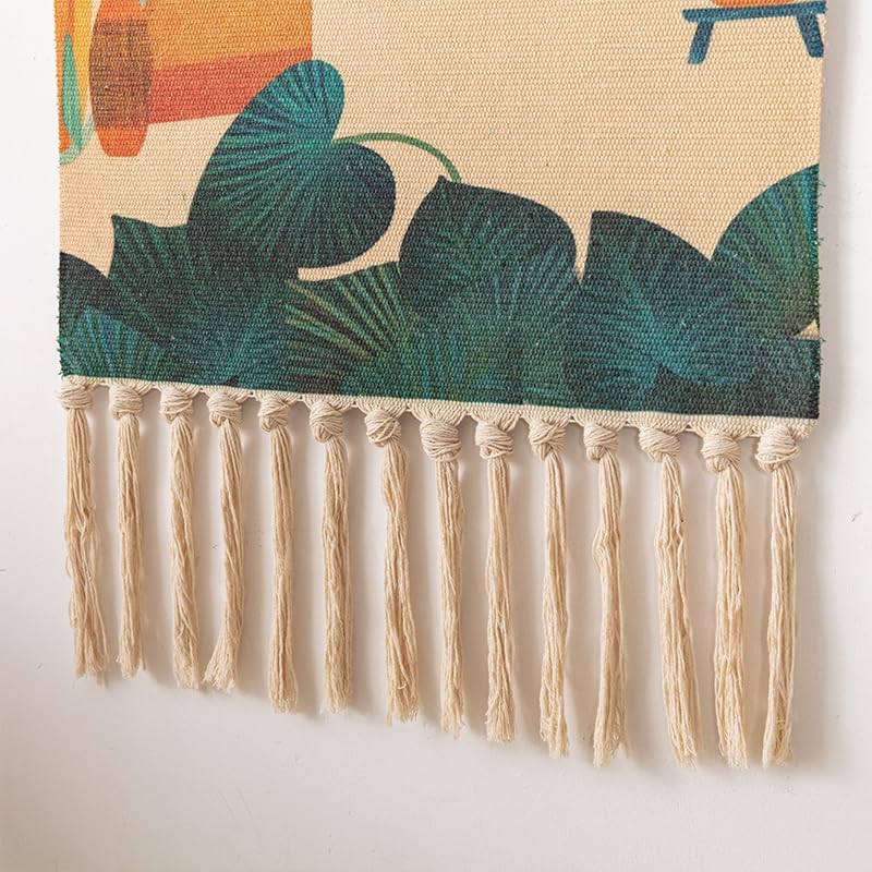BMIDRUT Wall Hanging Macrame Woven Tapestry Bohemian Tapestries Art Tapestry for Home Apartment Dorm Room Backdrop 20x35 Inch - color: C3