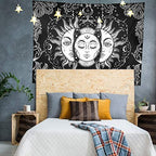 goodstumbler Bohemian Polyester Wall Hanging, Tapestry Carpet For Bedroom Living Room Decor, Soft Durable Lightweight (150 * 130cm) - style: 150*130cm