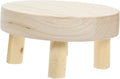 BESPORTBLE Small Plant Storage Rack Wooden Planter Holder Planter Stand for Home Boho Decor Stand