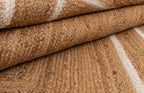 Scallop Jute with White Border (2X3 Feet)
