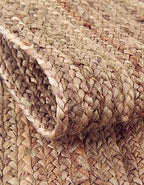 Unique Loom Braided Jute Collection Area Rug - Dhaka (1' 2" x 6' 1" Table Runner, Natural) - color: Natural, size: 1'2" x 6'1" (Table Runner)