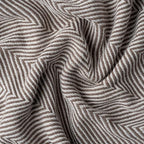 Bed Blanket, Queen Size (79 x 90 Inch), Cotton-Rich Blend, Soft Textured Woven Coverlet, Easycare, Lightweight & Breathable Bed Layering, All Season Bedding, Mocha Brown - color: Mocha Brown, size: Queen