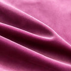 MIULEE Hot Pink Velvet Throw Pillow Covers 16x16 Soft Decorative Solid Square Cushion Cases Pack of 2 Modern Luxury Home Decor for Couch, Sofa, Bedroom