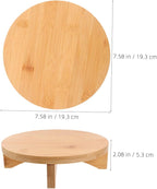 GANAZONO Solid Wood Flower Stand Boho Office Decor Decorative Shelf Outdoor Plant Stands
