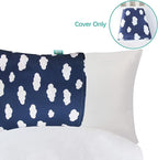 Biloban Floor Lounger Cover Non-Slip & Super Soft Floor Sofa Pillow Case, Great Choice for Kids or Adults Perfect for Slumber Party, Cloud Queen (Pillow Not Included)