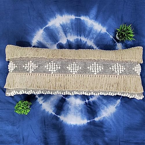 Trade Star 100% Cotton Lumbar Pillow Cover Highly Durable Pillow Case for Sofa Couch 14X36 Inches Handmade Thick Cushion Cover Decorative Boho Kilim Tufted Pillow Shams - color: Lumbar Pillow Cover 2, size: 14X36 INCHES