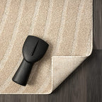 LUXE WEAVERS Modern Geometric Wave Beige 2x8 Area Rug - color: Beige, size: 2' x 8' (Runner)