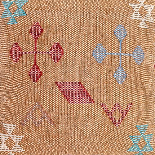 Trade Star 100% Cotton Cushion Cover Throw Cushion Cover Handmade Sabra Kilim Pillow Cover Cushion Case Luxurious Outdoor 18x18 Inches - color: Pattern 14