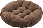 Tiita Outdoor Cushions Square Floor Pillow Thicken Tufted Seat Pad Large Floor Cushion for Yoga Meditation Living Room
