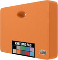 GORILLA GRIP Extra Thick Patent Pending Supportive Foam Kneeling Pad, Large Cushion Knee Pads for Gardening, Baby Bath Time, Dirt and Water Resistant, Workout and Garden Supplies, 17.5x11, Orange