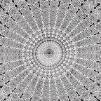 Bless International Handmade Indian hippie Bohemian Psychedelic Peacock Mandala Wall hanging College Dorm Beach Throws Table Cloth Bedding Tapestry (Black White, Queen(84x90Inches)(215x230Cms)) - color: Black White, size: 90"L x 84"W